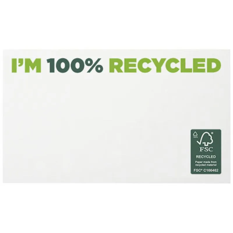 NOTAS ADHESIVAS DE PAPEL RECICLADO STICKYMATE®  12 X75 MM
